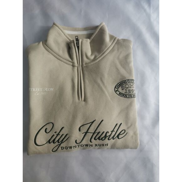 MAAG Retro Warm Half-Zip Polo Sweatshirt Women's Pullover - Picture 3 of 6